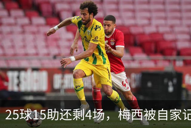 25球15助还剩4场，梅西被自家记者喊话三连MVP